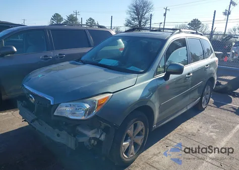 2014 Subaru Forester 2.5I Premium из США, поврежденный, VIN JF2SJAECXEH548595